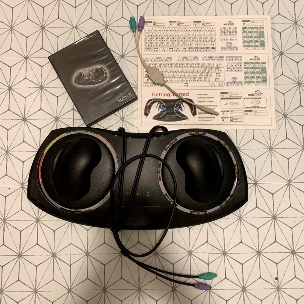 Black OrbiTouch Keyboard